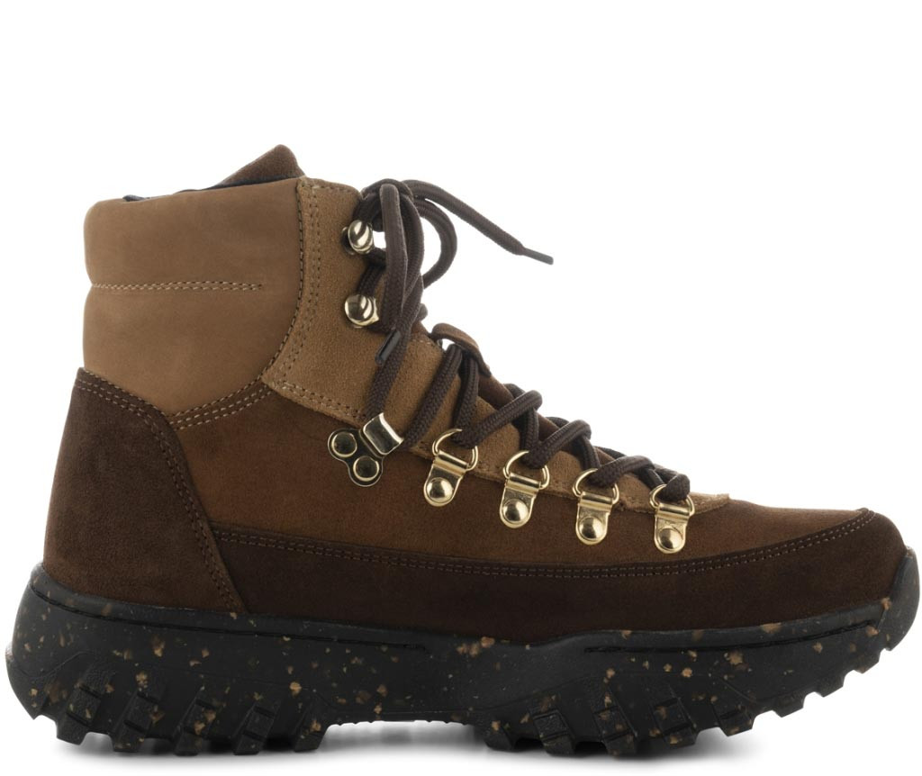 Woden schnürboots Iris Track Multi Suede