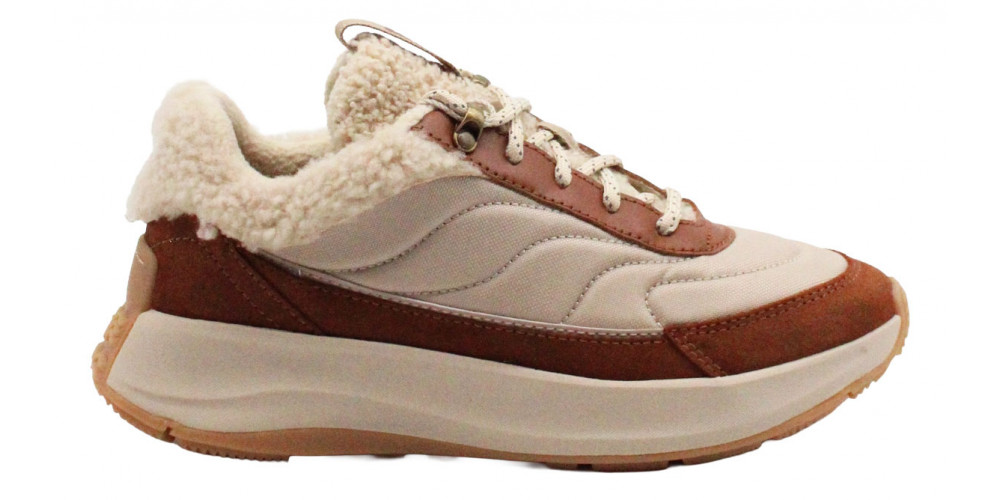 fitflop Sneaker  F-Mode Flow Schearling-Mix
