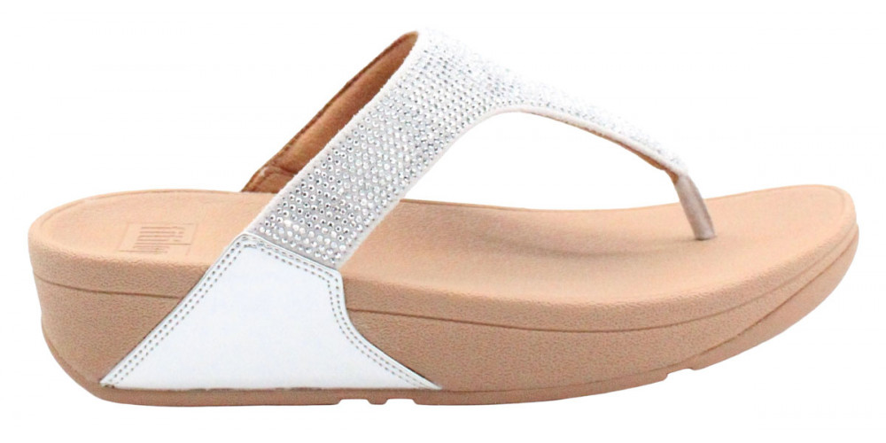 fitflop Zehentrenner Pantolette Lulu Crystal