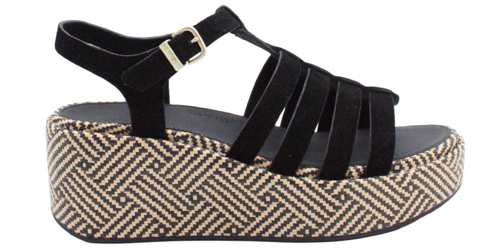 fitflop Plateau Sandale Plattforms Fisherman Wedge 