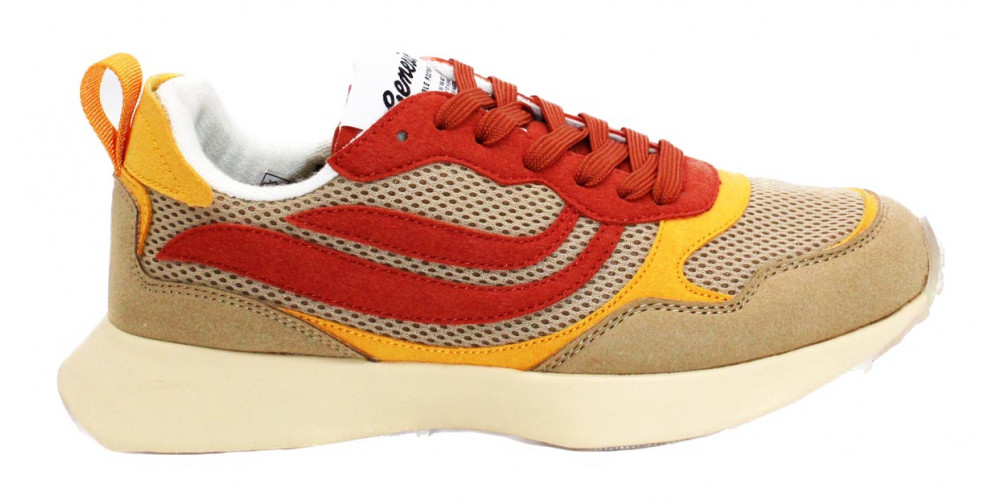 Genesis Sneaker G-Marathon Beige/Rust/Orange