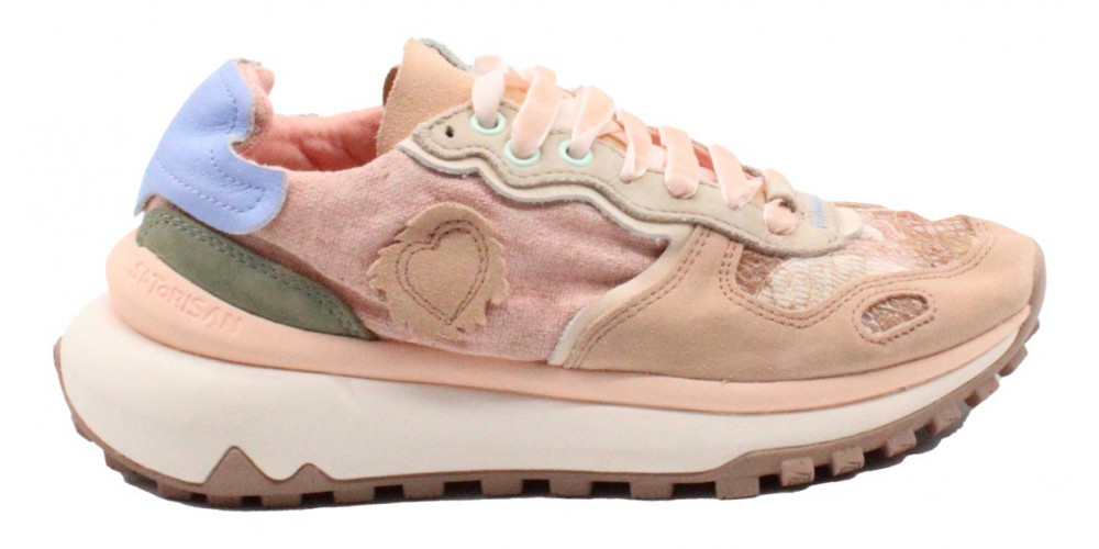 Satorisan Sneaker Chacrona Metta Lino Whitewisp