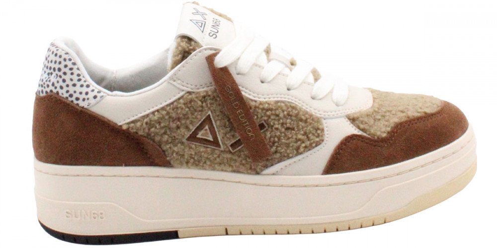 SUN68  Sneaker  Basket Love Lady teddy