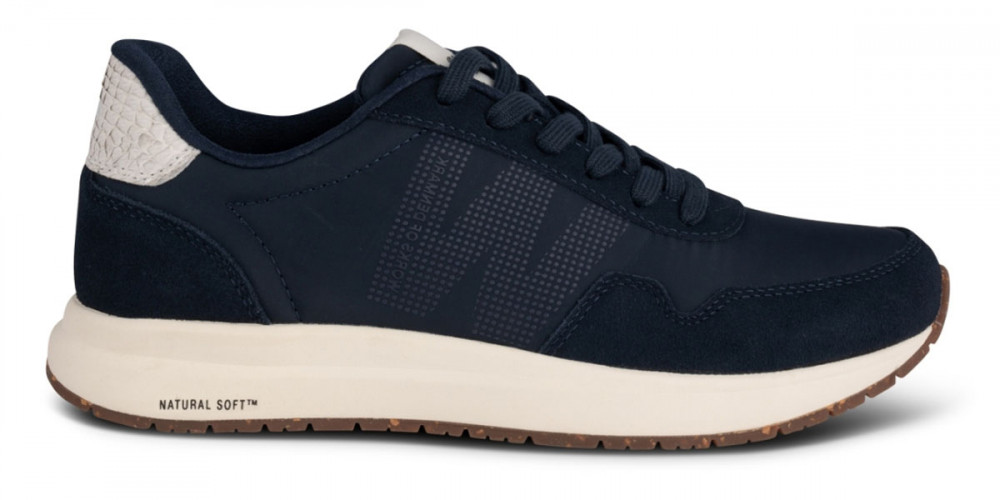 Woden Sneake Nora Natural Soft Navy
