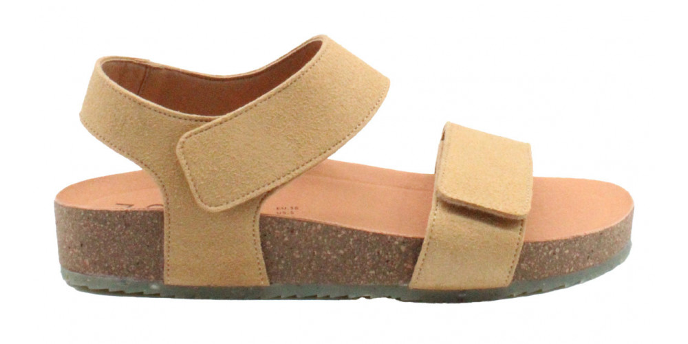 Zouri  Sandale Sardine Camel