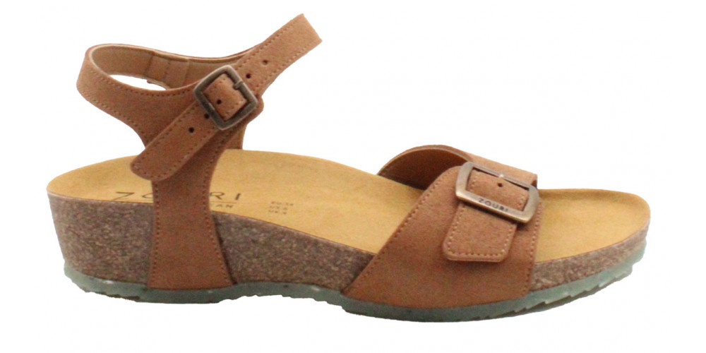 Zouri  Sandale Seashell Nut